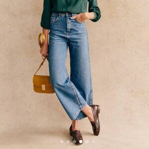 Sezane Le Crop jeans - 38 (us 29 / 8)